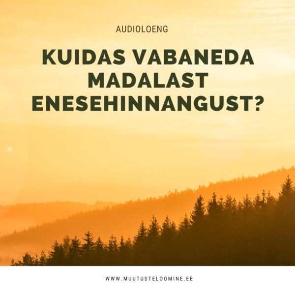 Audioloeng: Kuidas vabaneda madalast enesehinnangust?