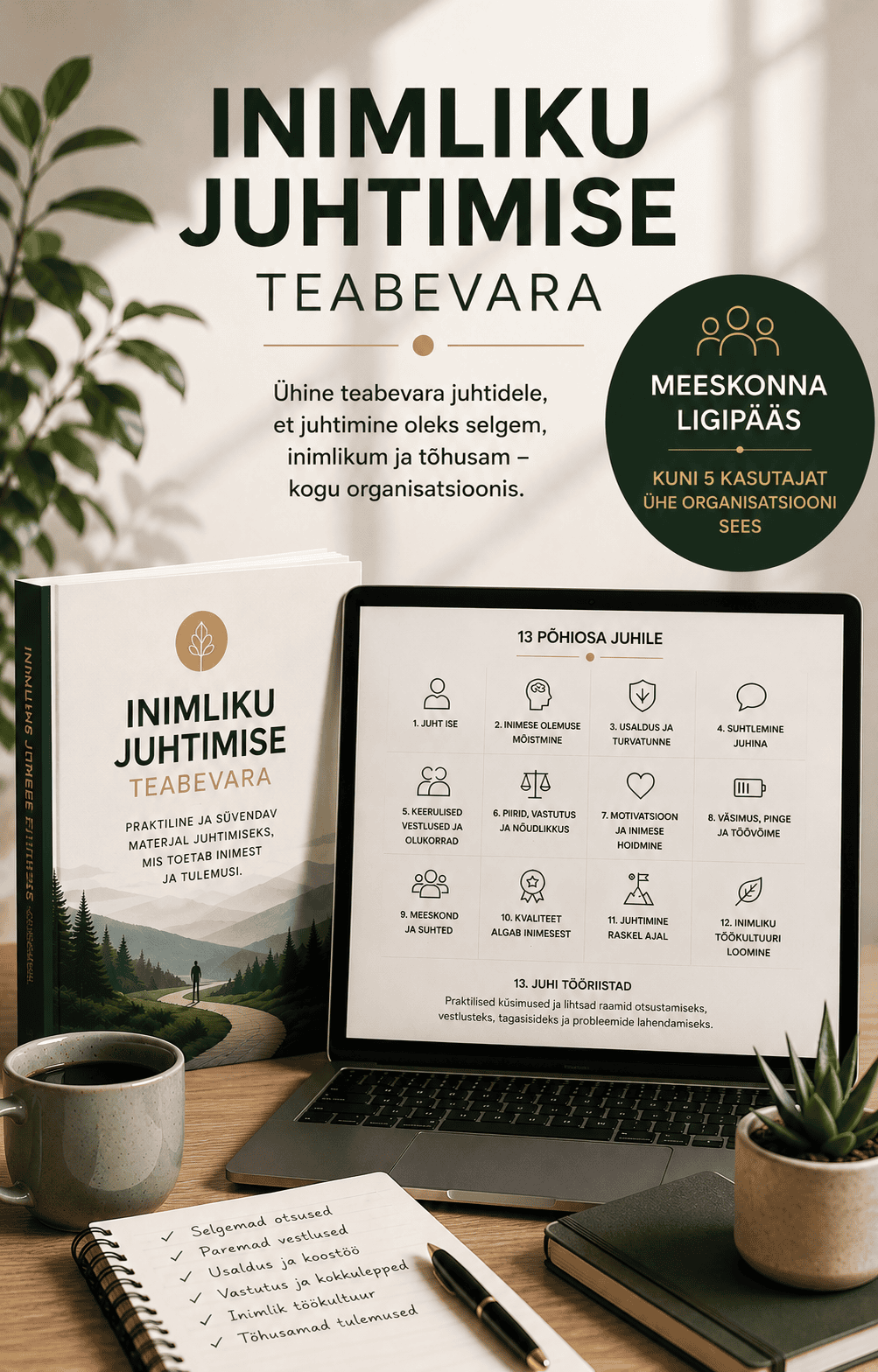 Inimliku juhtimise teabevara – meeskonna ligipääs